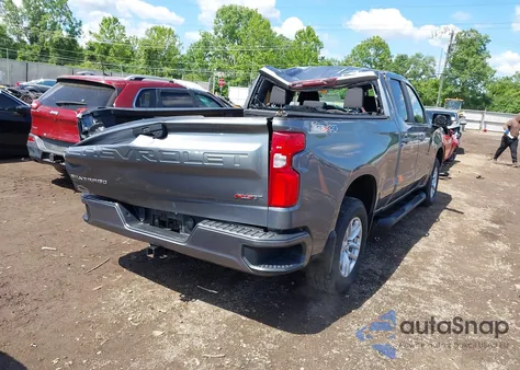 2020 Chevrolet Silverado 1500 4Wd Double Cab Standard Bed Rst из США, поврежденный, VIN 1GCRYEED9LZ347514